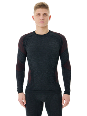 Футболка с длинным рукавом Accapi Ergocycle Black/Anthracite