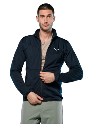 Флисовая куртка Salewa Puez Cammino Pl Navy Blazer