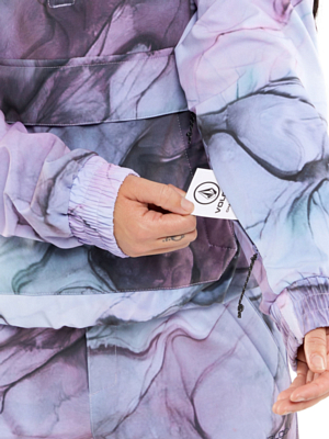 Куртка-анорак сноубордическая Volcom Sinter Bonded Stretch Glacier Ink