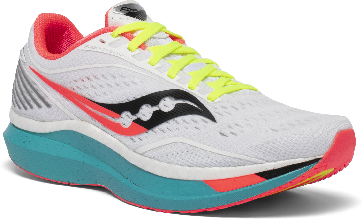 Беговые кроссовки Saucony 2020-21 Endorphin Speed White Mutant – купить ...