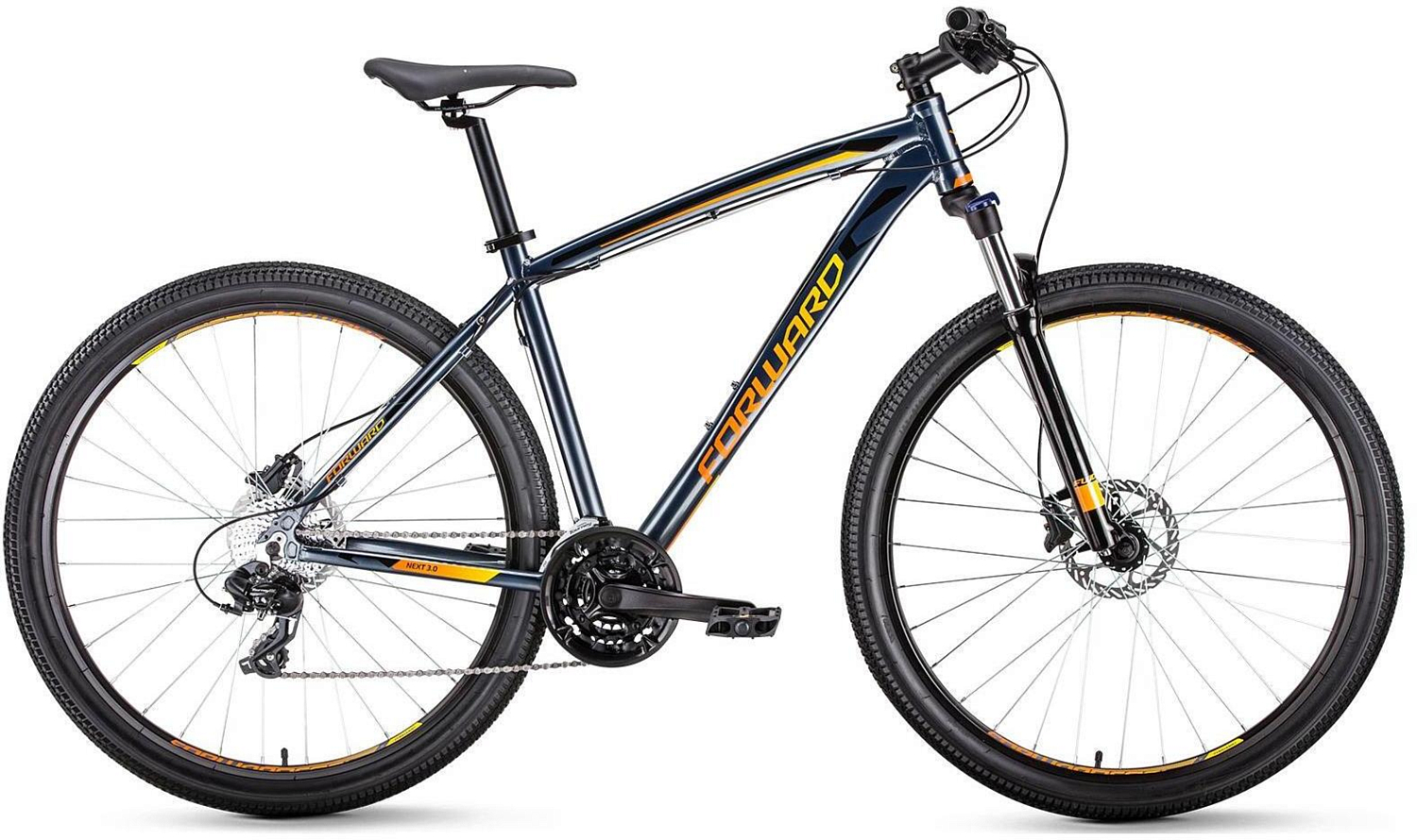 Велосипед Forward Next 29 3.0 Disc 2019 Серый/Оранжевый