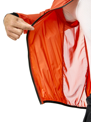 Велокуртка Santic Zefe Orange