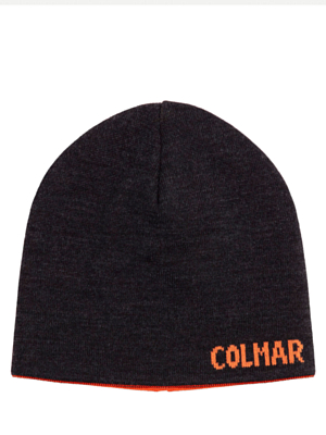 Шапка COLMAR 5047 1XD Charcoal Melange/Mars Orange