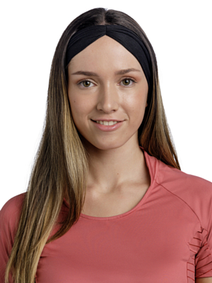Повязка Buff CoolNet UV Ellipse Headband Solid Black