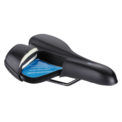 Седло BBB Touring Plus Active Black