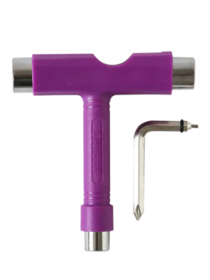 Ключ для скейтборда/лонгборда CHILLY T-Образный Фиолетовый