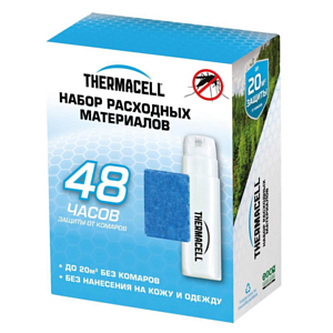 Набор для фумигатора ThermaCell 4 газовых картриджа + 12 пластин