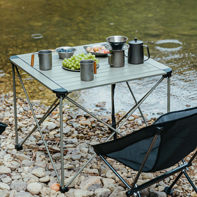 Стол Naturehike Yamami L03 Casual Folding Table Titanium