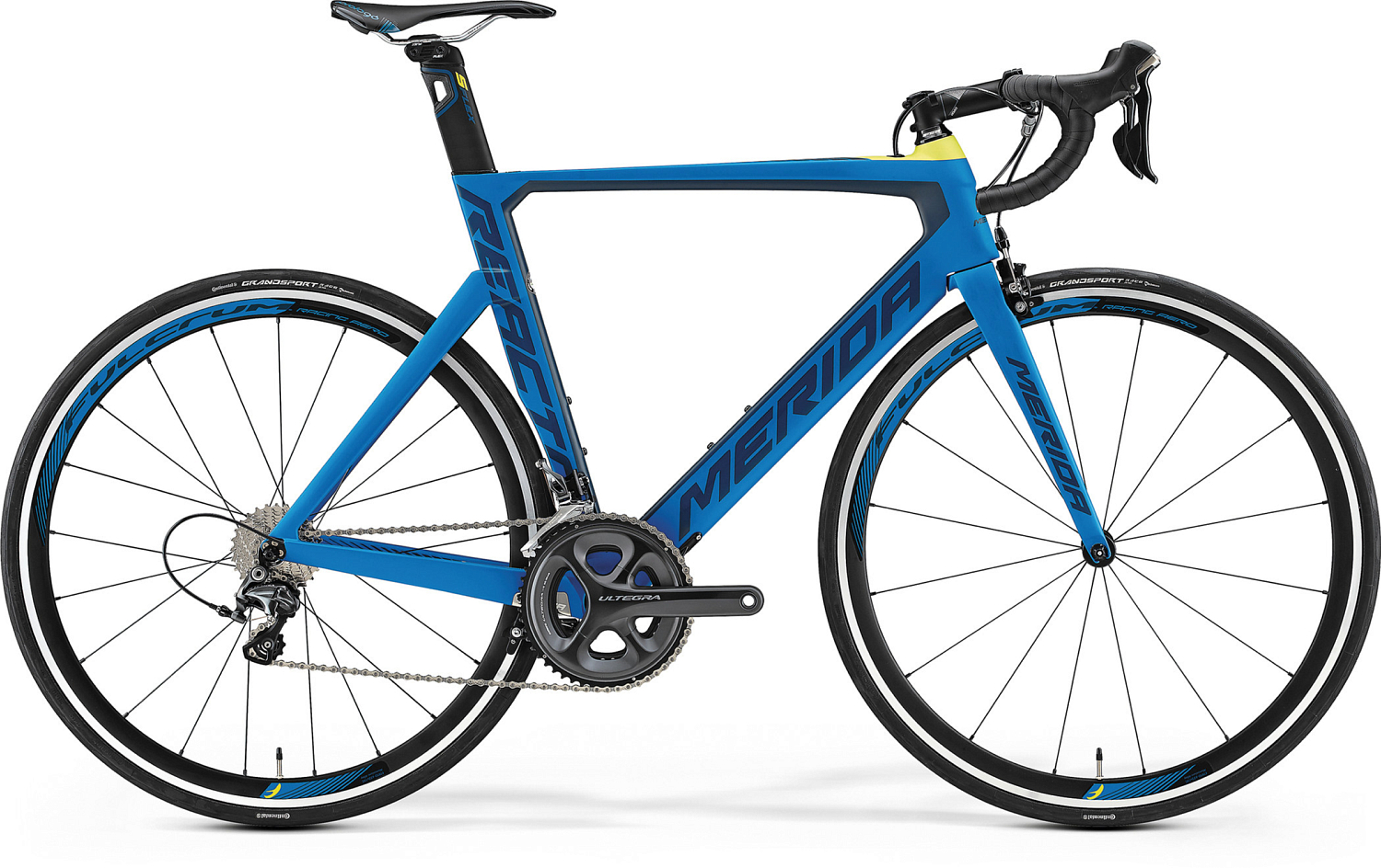 Merida Reacto 6000 2017 Matt Blue Dark Blue Lime