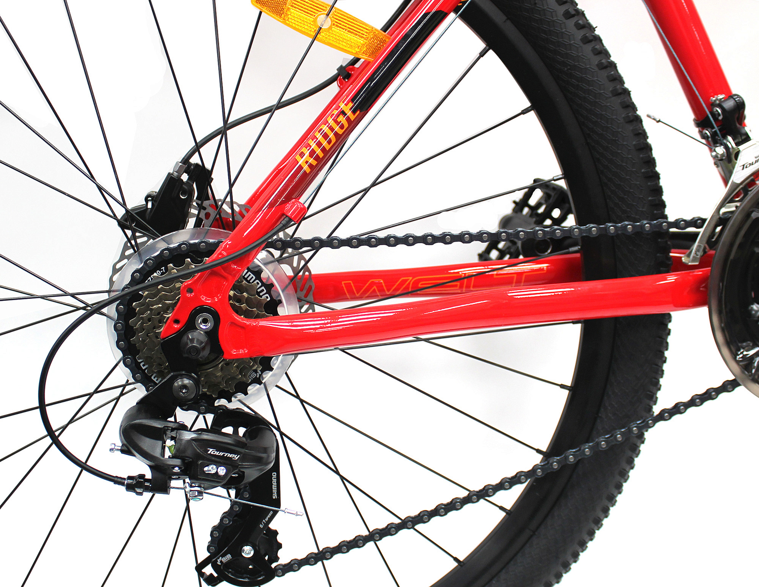 Велосипед Welt Ridge 1.0 HD 26 2020 Red/Orange/Black