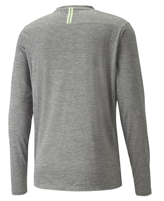 Puma Run Long Sleeve M Medium Gray Heather 4290