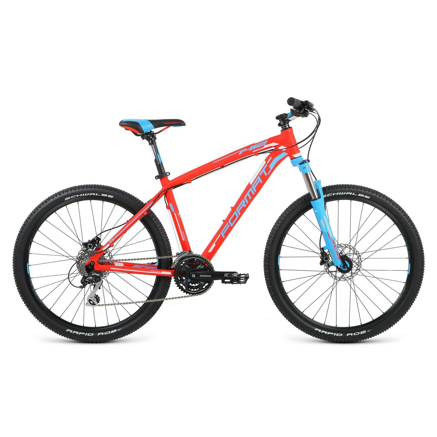 Велосипед Format 1412 26 2016 красный мат. / красный мат.