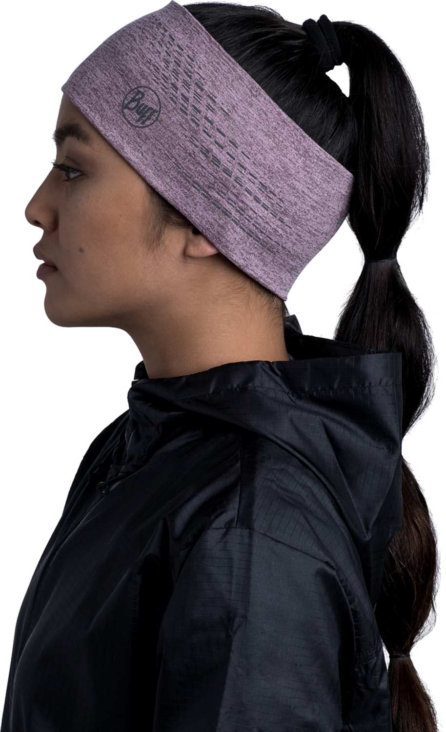 Повязка Buff DryFlx Headband Solid Lilac Sand
