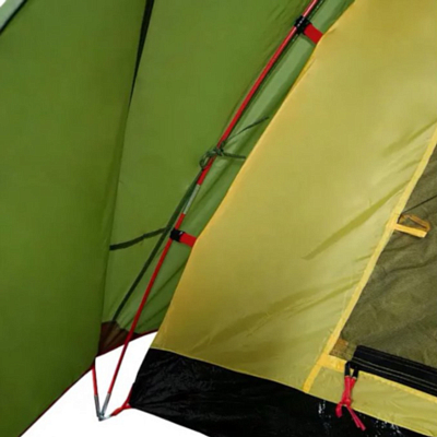 Палатка Tramp Lite Camp 4 Green