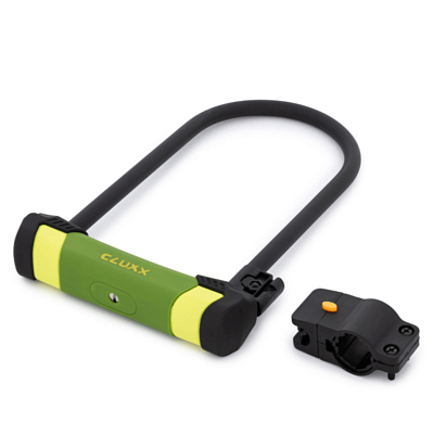 Замок велосипедный CLUXX Uguard 1000 Green/Black