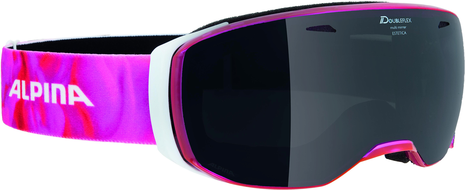 Очки горнолыжные Alpina Estetica MM Translucent Pink/Black