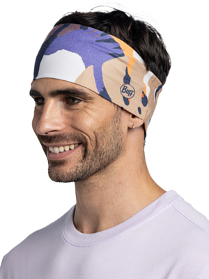 Повязка Buff CoolNet UV Wide Headband Guynam Multi