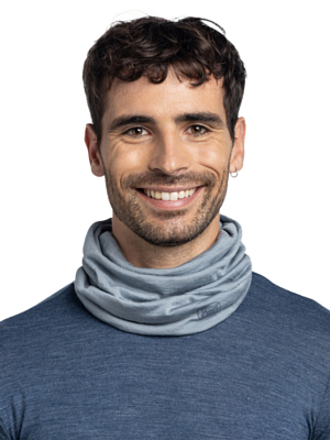 Бандана Buff Merino Lightweight Solid Flint
