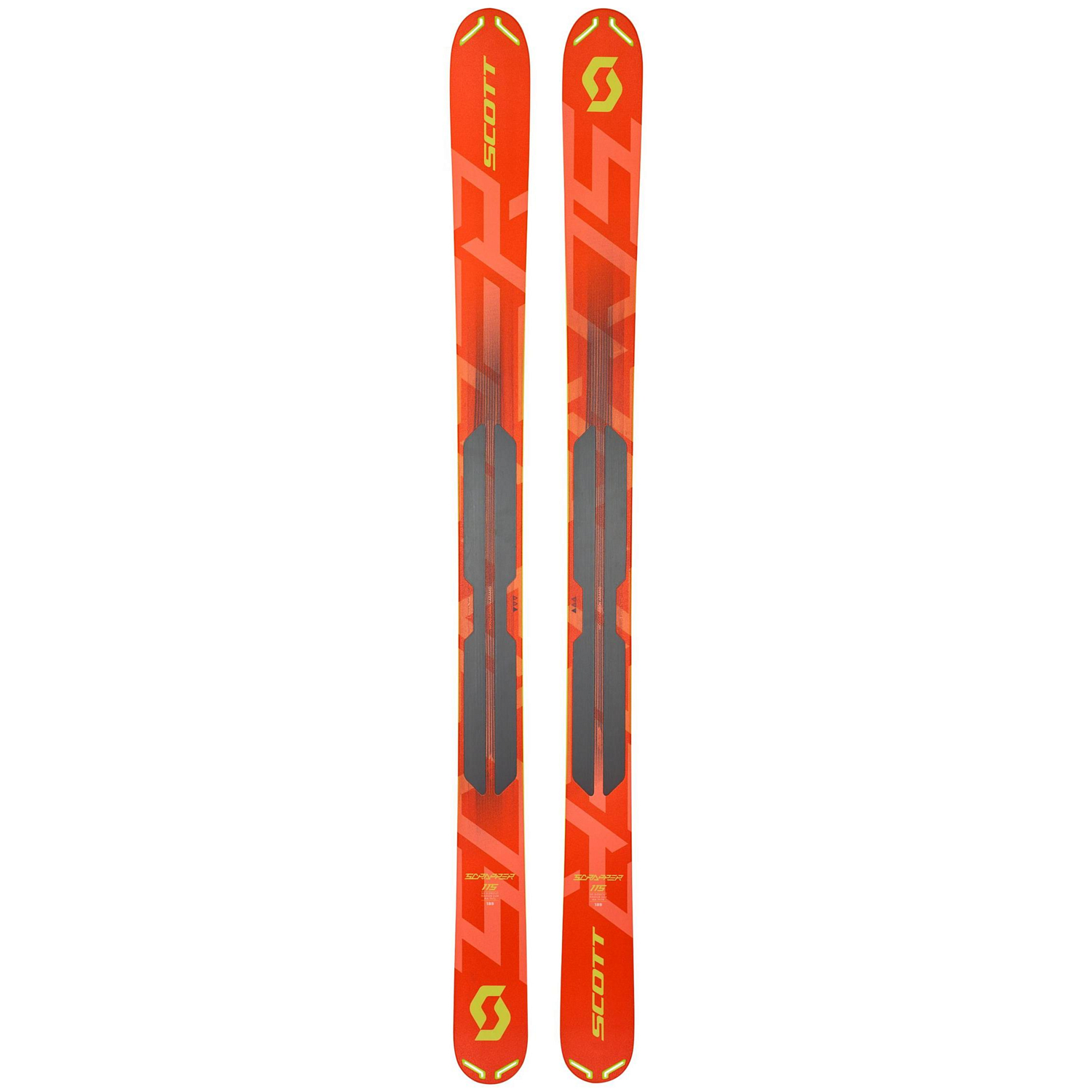 Горные лыжи с креплениями Scott 2018-19 Scrapper 115 Warden 13 + 115
