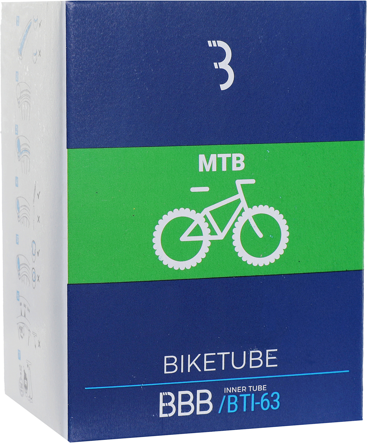 Велокамера BBB BikeTube 26x1,75/2,35 FV 33mm Black