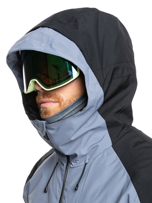Куртка сноубордическая Quiksilver Mission Block Flint Stone