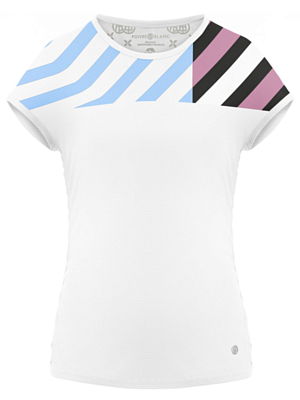 Футболка Poivre Blanc S23-2101-WO/Z zebra-pop white