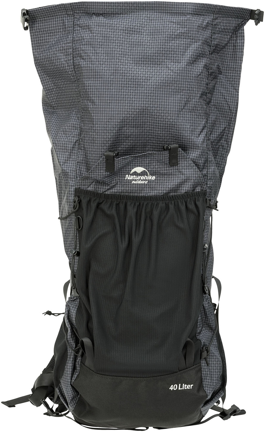 Рюкзак Naturehike Rock 40L+5L Hiking Backpack Black