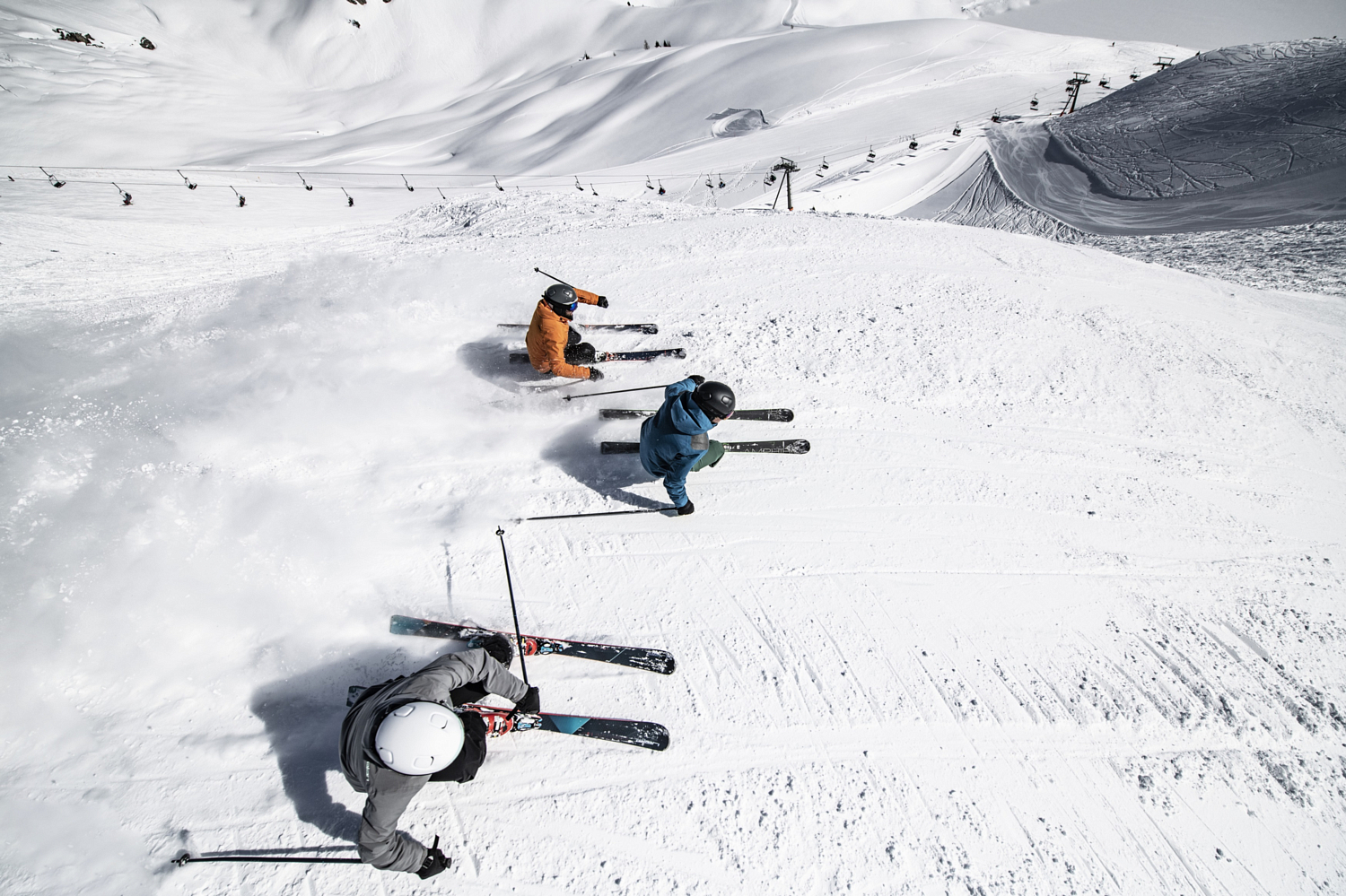 Горные лыжи с креплениями ELAN Amphibio 18Ti2 FusionX + EMX 12 FusionX