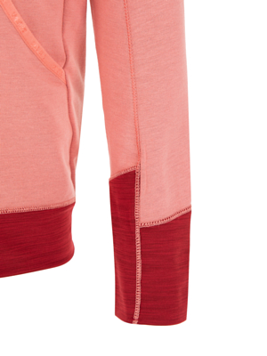 Толстовка детская Salewa Puez Hybrid Hooded Lantana Pink Melange