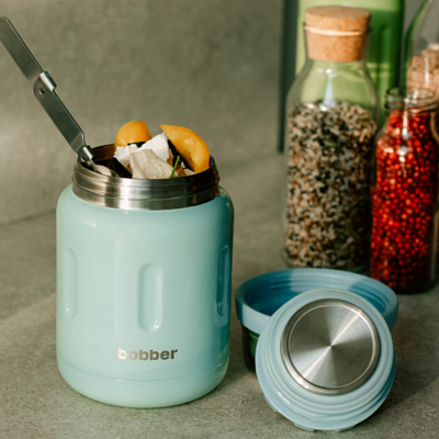 Термос для еды Bobber Jerrycan 700ml Light Blue
