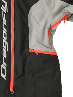 Комбинезон сноубордический Dragonfly Df Junior Gravity Black/Gray