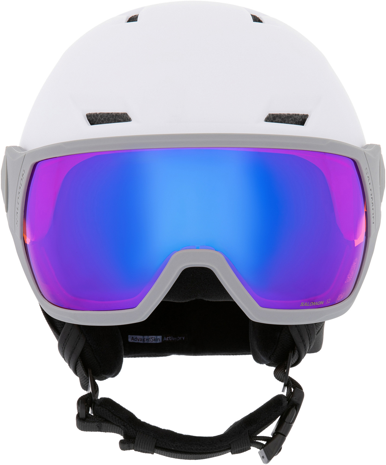 Шлем с визором SALOMON Icon Lt Visor White