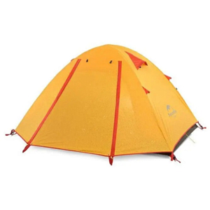 Палатка Naturehike P-Series Aluminum Pole Tent With New Material 210T65D Embossed Design 4 Man Orange
