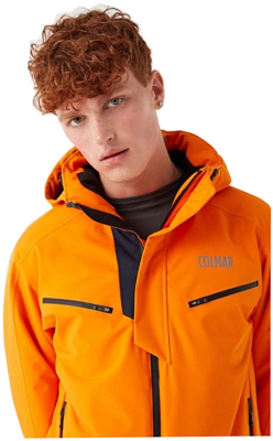 Куртка горнолыжная COLMAR 2019-20 Schuss Orange pop