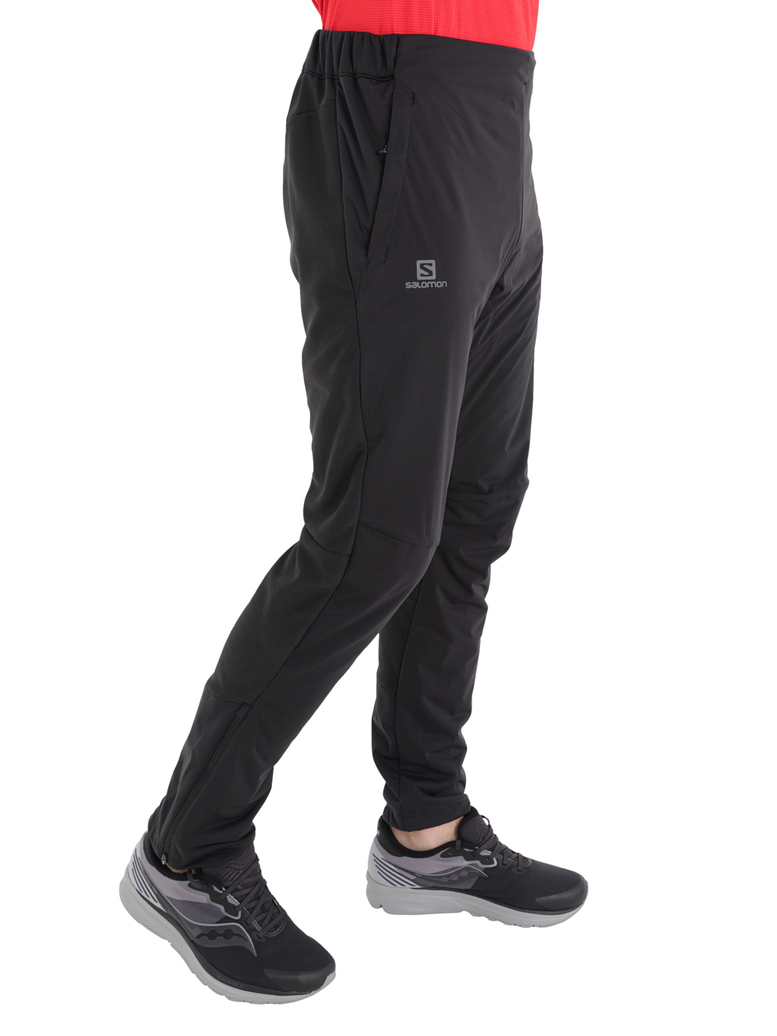 Брюки беговые SALOMON Agile Warm Pant Men'S black