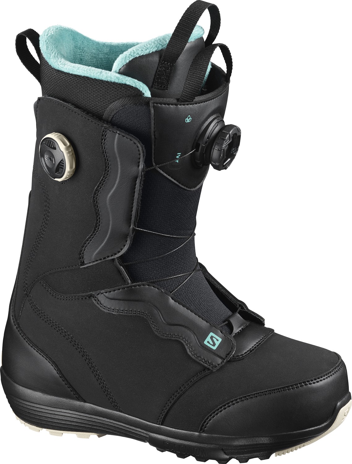 Ботинки для сноуборда SALOMON 2020-21 Ivy Boa SJ Black/Black/M