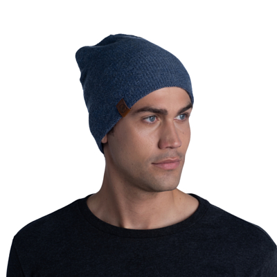 Шапка Buff Knitted & Full Fleece Lyne Night Blue