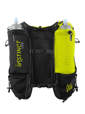 Жилет для бега Instinct X 10L With Flasks Black/Liime