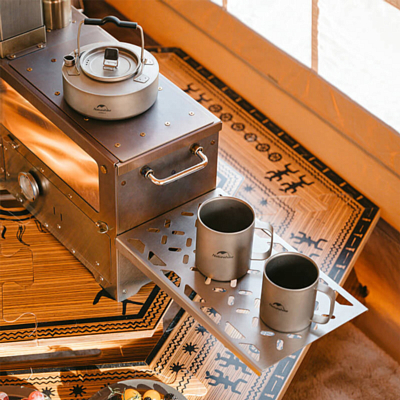 Печка Naturehike Particle Heating Stove Silver