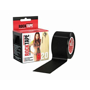 Кинезиотейп Rocktape 2018-19 H2O, 5см x 5м Черный