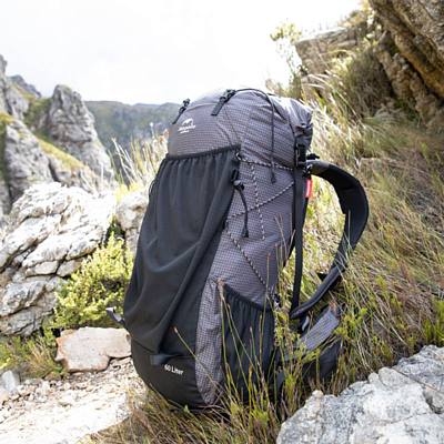 Рюкзак Naturehike Rock 60+5L Black
