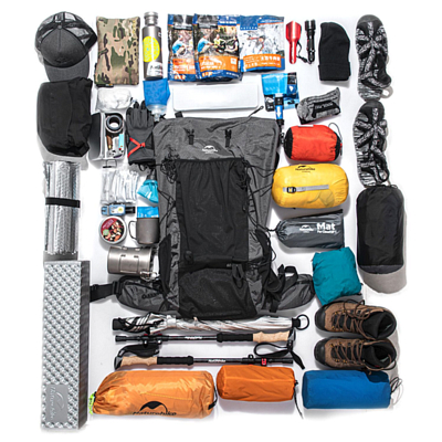 Рюкзак Naturehike Rock 60+5L Black