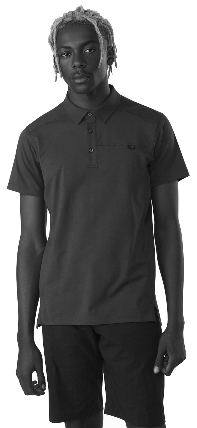 Arcteryx Captive SS Polo Men s Black