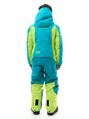 Комбинезон сноубордический детский Dragonfly Gravity DarkGreen/Lime