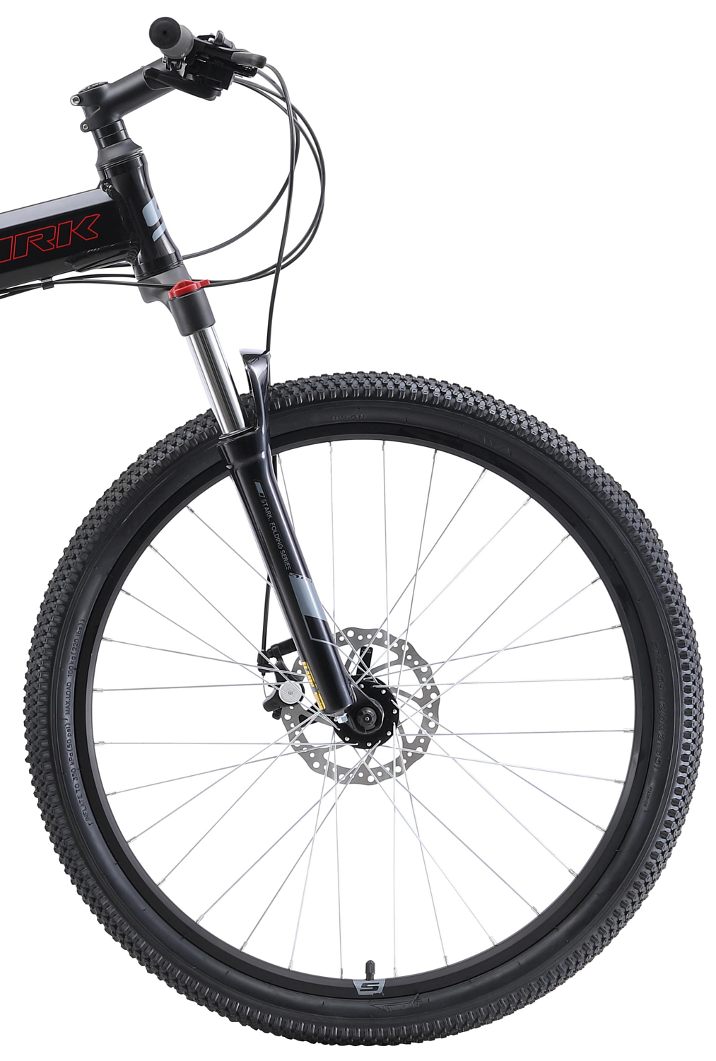 Велосипед Stark Cobra 26.2 D 2019 Черный/Красный/Серый