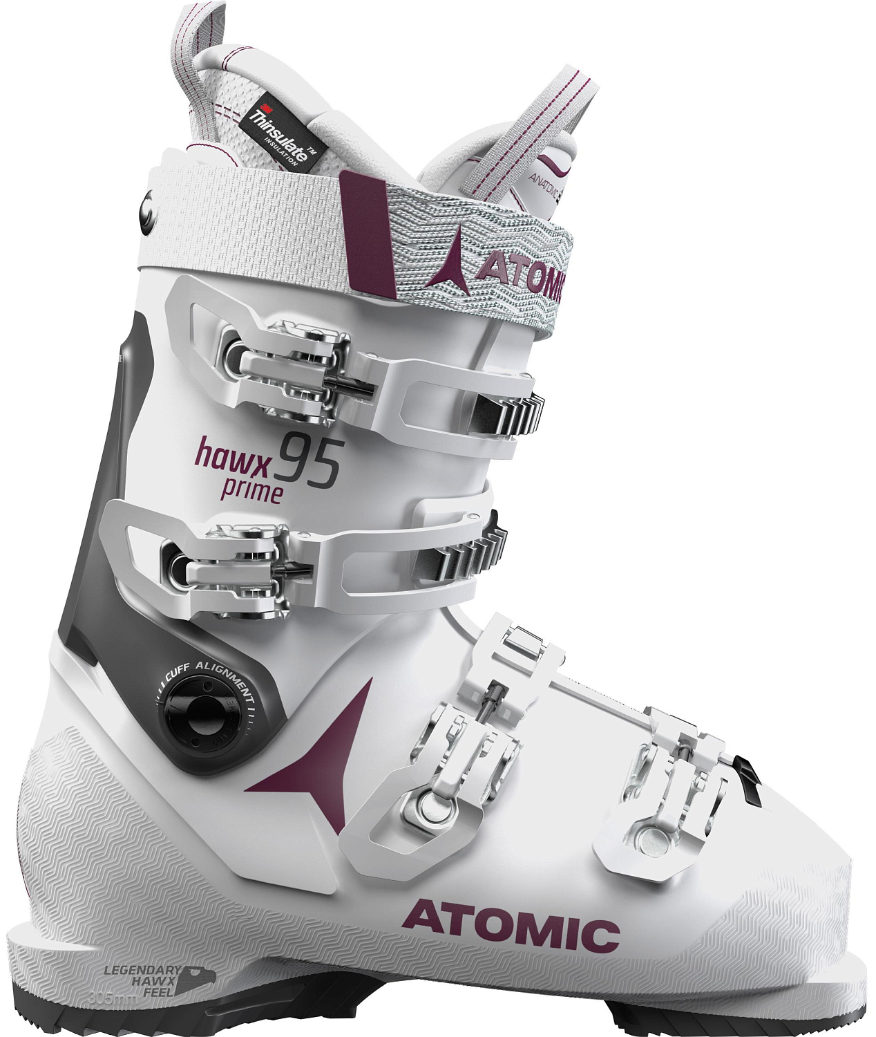 Горнолыжные ботинки ATOMIC Hawx Prime 95 W White/Purple