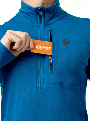 Джемпер Black Diamond Coefficient Quarter Zip Kingfisher