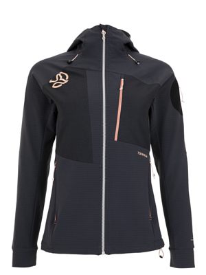 Куртка Ternua Demina Hard Hood Whales Grey/Fresh Dubarry