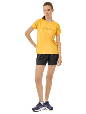Футболка беговая Asics Run Tiger Yellow