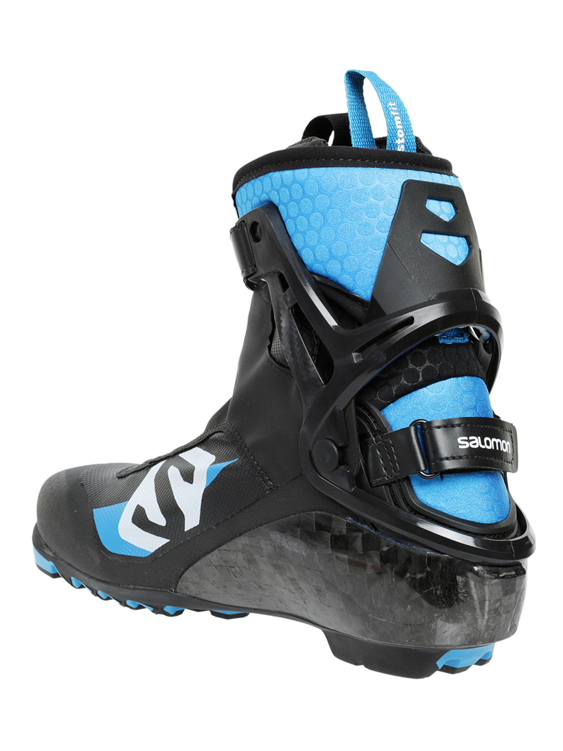 Лыжные ботинки SALOMON S/RACE SKATE PROLINK Black/Blue